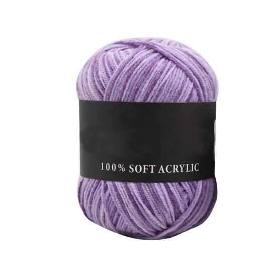 Woolen Yarn Triple Brands Soft Milk Cotton Solid Color Knitting Yarn