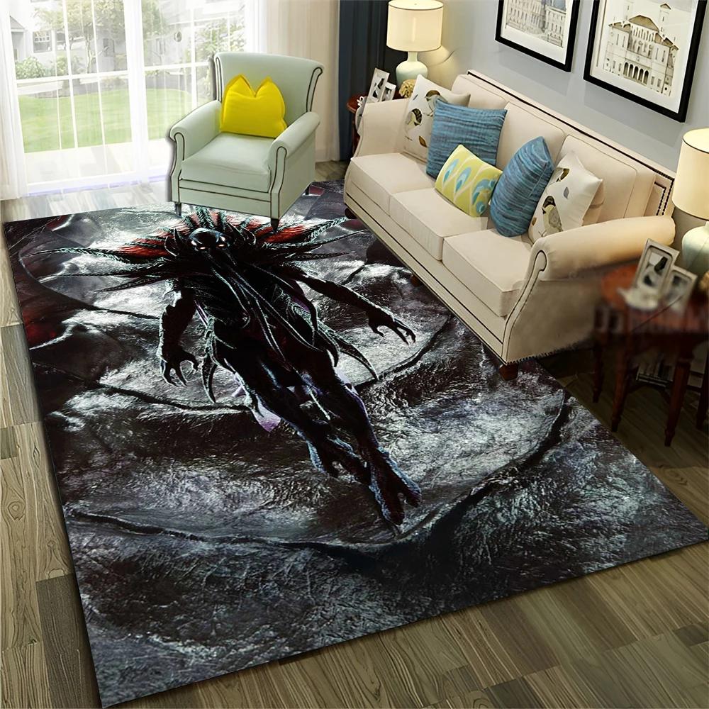 Baldur Gate3 Game Gamer Cartoon 3D Carpet Rug for Home Living Room Bedroom Sofa Doormat Decor,Child Area Rug Non-slip Floor Mat
