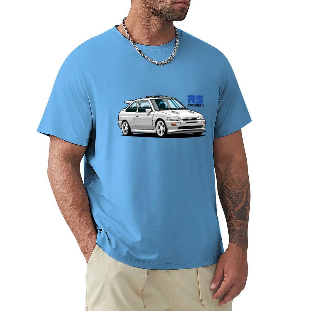 Escort Rs Cosworth (White) T-Shirt Boys Animal Print Oversized T Shirt For A Boy T Shirt Men