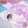 BAMOER High Quality 925 Silver European Pattern Murano Glass Charm Beads Fit Women Bracelets & Bangles Jewelry SCZ061