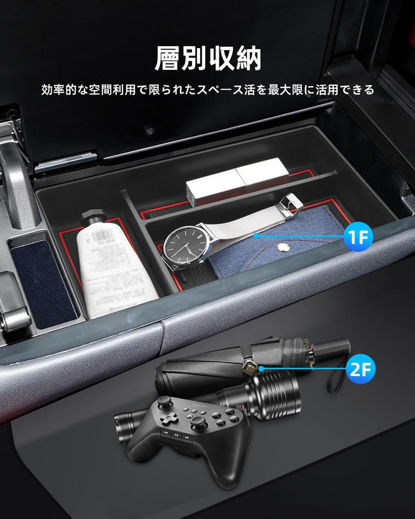 LANGBEAN Lexus NX Konsole Kompatibel mit und Konsole Einfach ABS Kein Kleinteil Lexus NX Ersatzteile Box, NX250, NX350, NX350h, NX450h, Ablage,