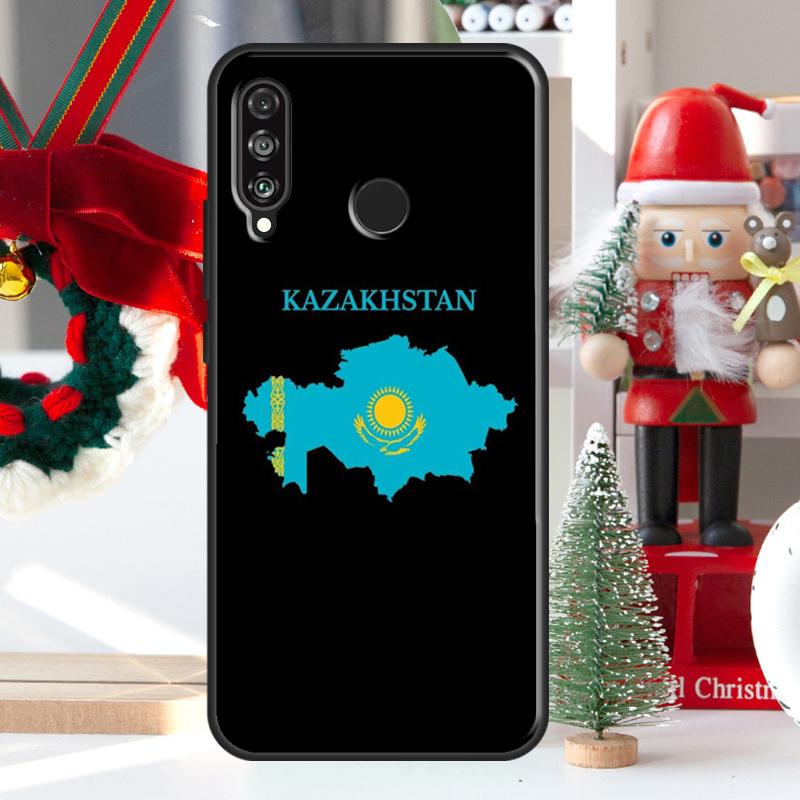 Kazakhstan Flag For Huawei Nova 5T 9 10 SE 7i 8i 11i 12i Y73 Y72 Y61 Y91 Y60 Y70 Y90 P20 P40 P30 Lite Case