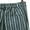 Fafatt Striped Pattern Easy Pants Green System Women Used