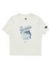 BBC EARTH W Dolphin Short Sleeve Round_White
