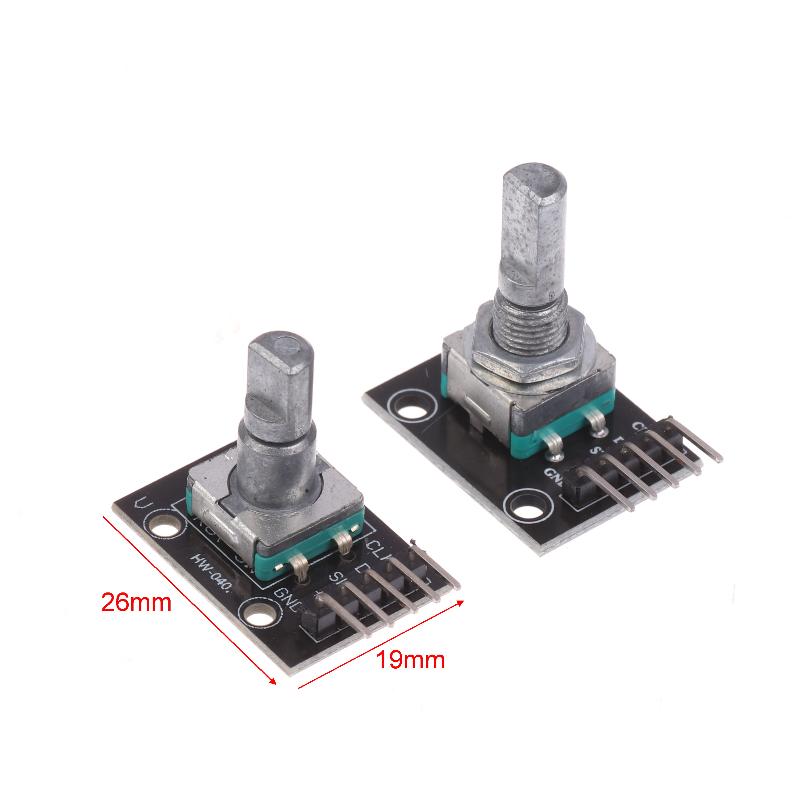 Ky-040 Rotary Encoder Module With 15×16.5 Mm With Knobs For Arduino Micro Controller Use Adjustable Encoder Module