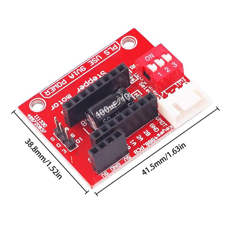 1~5P 42 Stepper Motor Driver Expansion Board DRV8825/A4988 3D Printer Control Shield Module For Arduino UNOR3 Ramps1.4 DIY Kit