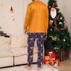 Halloween Family Matching Sets Piżamy, Stroje wypoczynkowe, Rodzinne Dopasowane Długie Rękawy Topy + Spodnie Zestaw