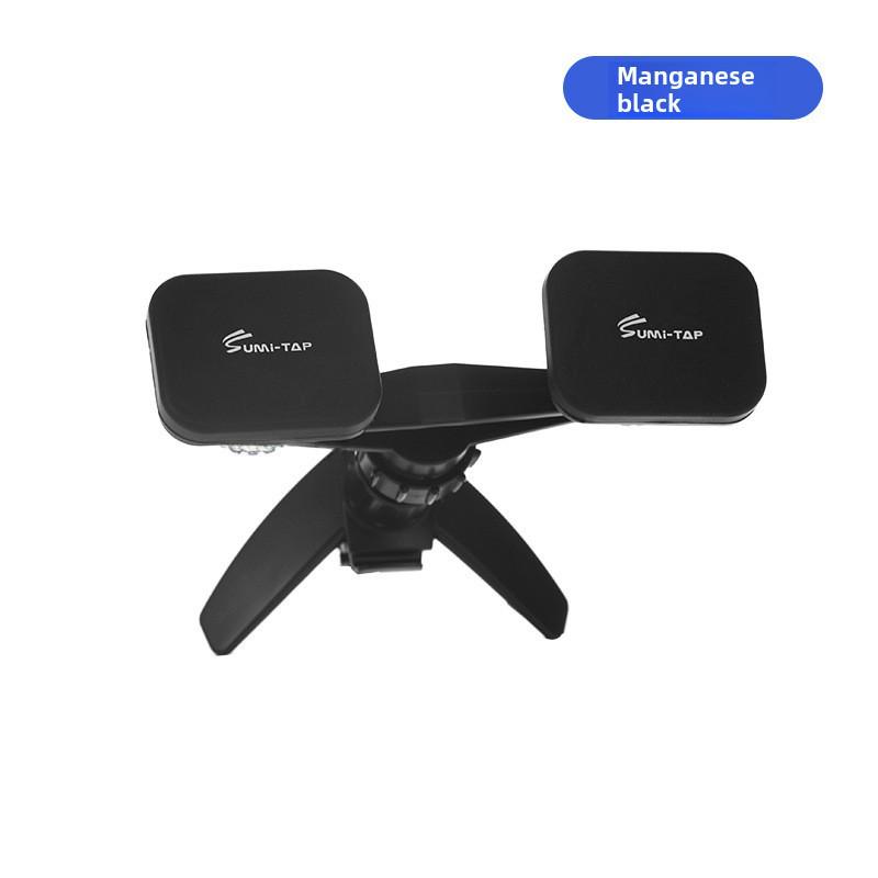 

2024 Dual-Head Magnetic Car Phone Holder: Securely Holds Two Phones, Ideal for Rideshare Vehicles.