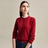 Zhaojun Women's Cashmere Lace Stand Collar Sweater