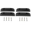 4PCS Anti Slip Plastic Thumb Rest Light Weight Guitar Thumb Rest Bass Thumb Rest  Bass Guitar