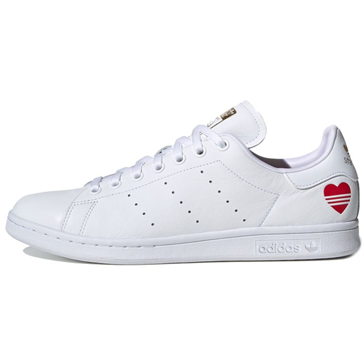 

Кроссовки унисекс adidas Stan Smith Valentines Day White Cloud-White Scarlet FW6390