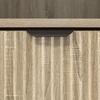 Bathroom Cabinet with Storage Sonoma Oak 31.5 X 33 X 190 Cm