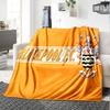 Coperta in Flanella con Stemma del Blackpool Football Club, Poliestere Morbido, Design Moderno, Per Tutte le Stagioni per Campeggio, Viaggi, Regali per le Feste o Compleanni