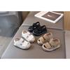 Summer New Boys' Baby Shoes Soft Sole Sandals Girls' Infant Closed-toe Beach Shoes Velcro Walking Shoes