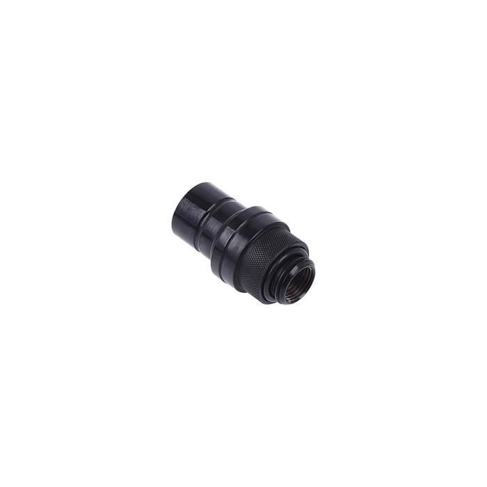 Alphacool Eiszapfen Connecteur Valve - Quick Coupling Male G1/4 AG - Deep Noir 17440