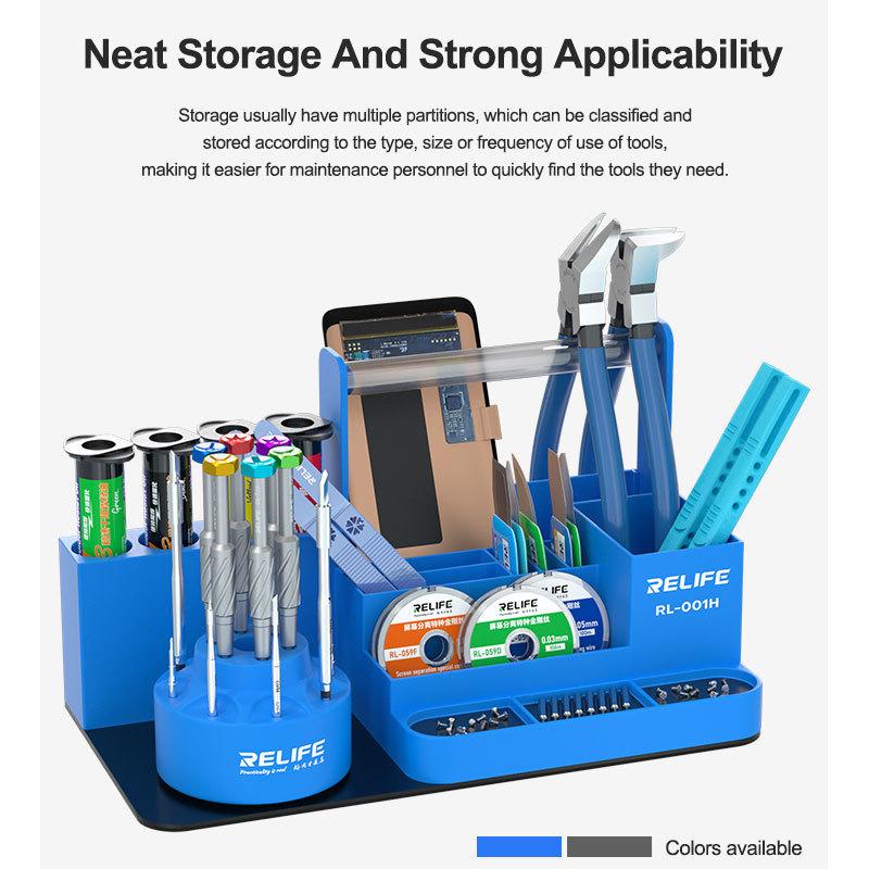 RELIFE RL-001H 360° Rotating Intelligent Repair Storage Rack Professional Customization,Classified Storage,Rotating Storage