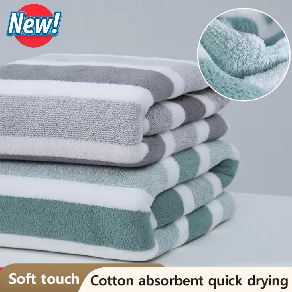 1 Pc Thickened Absorbent Soft Face Towel For Home Thick And Durable For Daily Household Use Thickened Version