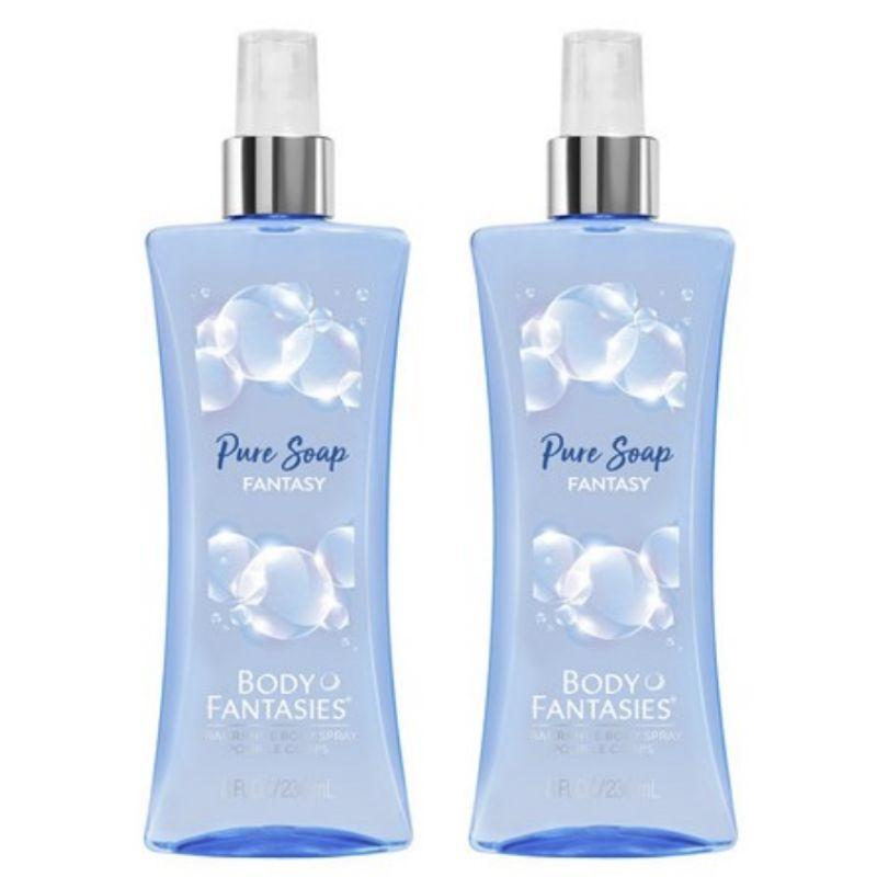 Body Fantasies Fragrance Body Mist 236ml – 5 Scents Available | Long-Lasting Refreshing Body Spray for Women