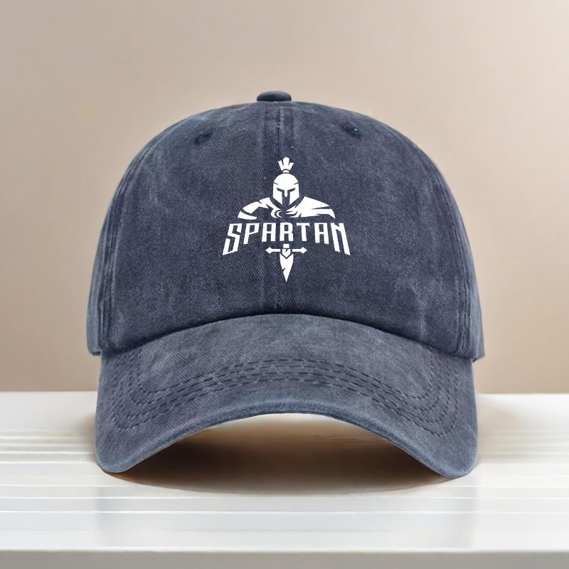 Adjustable Spartan Print Baseball Cap Unisex Sun Hat