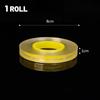 1/1,5/2/3cm PVC Schmuck Schutzfolie Transparente Adsorptionsfolie Neues Klebstofffreies Klebeband