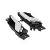 2PCS Car Door Internal Handle Silver 96861998 96861999 Replacement for Chevy Captiva Sport