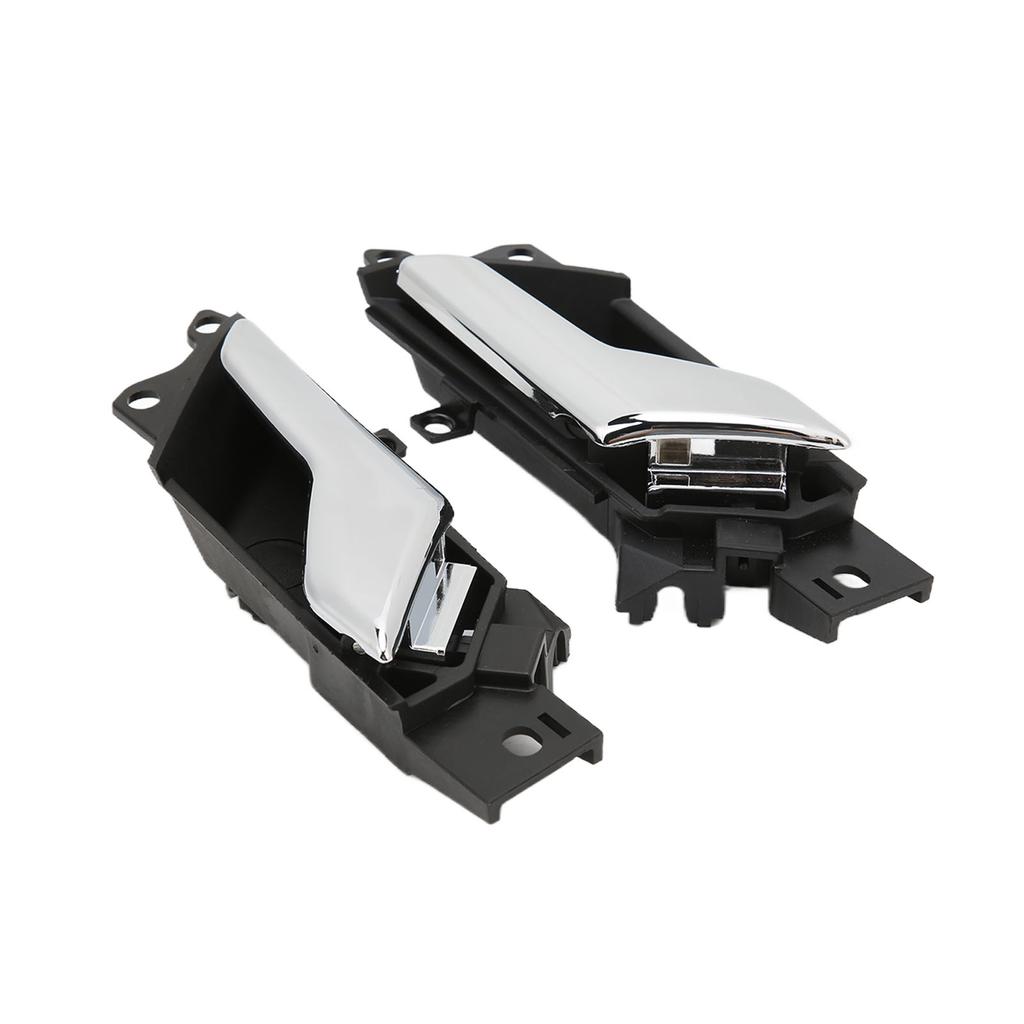 2PCS Car Door Internal Handle Silver 96861998 96861999 Replacement for Chevy Captiva Sport