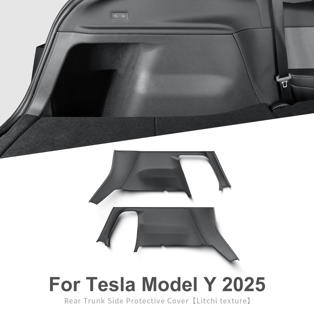 for Tesla Model Y Juniper/Launch 2026 Rear Trunk Side Anti-Kick Pad Full Coverage Protection Kit Car Anti-dirty Pad Accessories