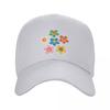 Cheerful Maisie Flowers Colorful Floral Pattern On Pink Baseball Cap Sun Hat Custom Hat Dropshipping Golf Wear Unisex Womens