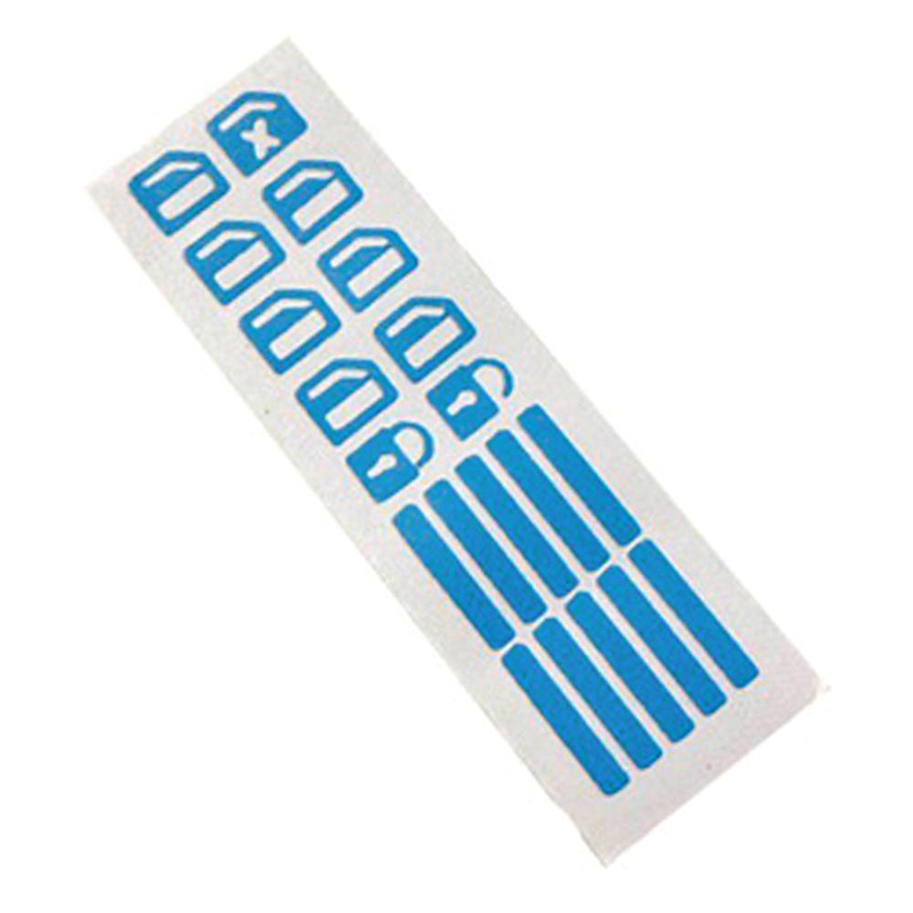 

Автомобильный Стайлинг Переключатель Окна Светящиеся Наклейки Ночью Светящаяся Кнопка Флуоресцентные Наклейки Для Toyota Camry Mitsubishi Benz Hyundai Kia 1PCS синий