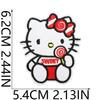 Anime Kitten Embroidery Cloth Sticker Cute Classic Animated Cat Patch Sticker Clothes Dress Up Big Face Cat Embroidery Label