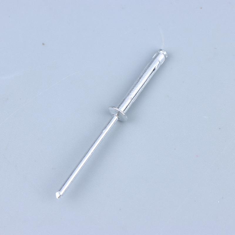 50Pcs Round Head Trifold Rivet Aluminum Alloy Blind Rivets Assortment Kit For Wood Plastic Metal Car Diy Repaired Fasteners