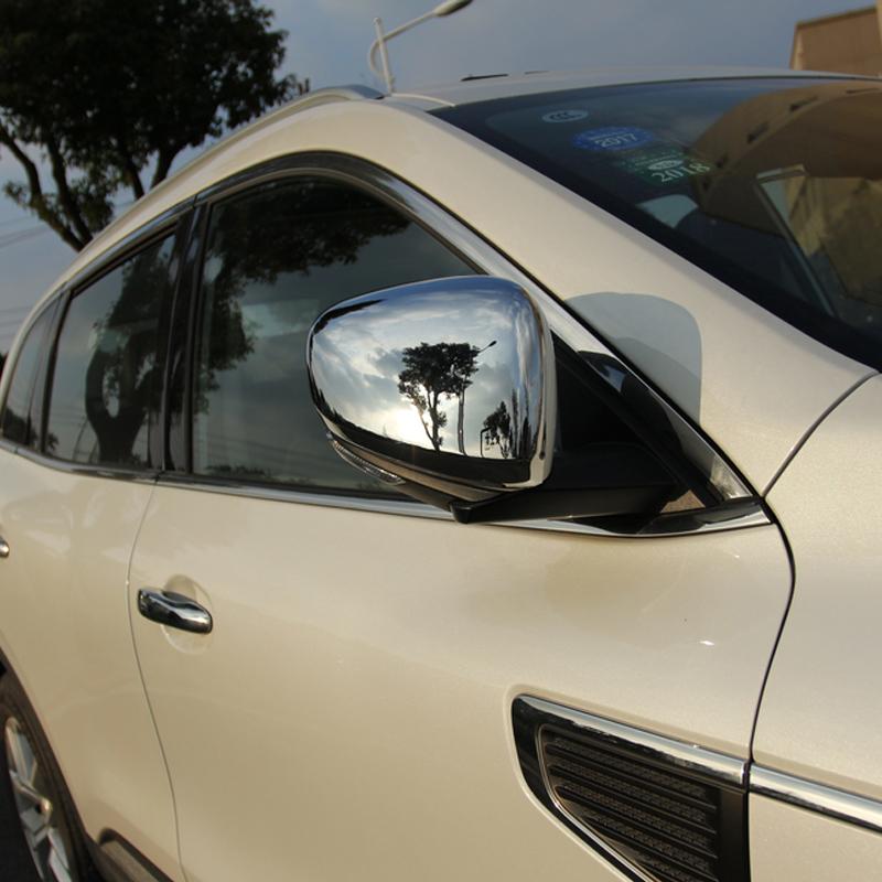 My Good Car for Renault Koleos Samsung QM6 2016- Rear-view Mirror Protective Shell and Mirror Decorative