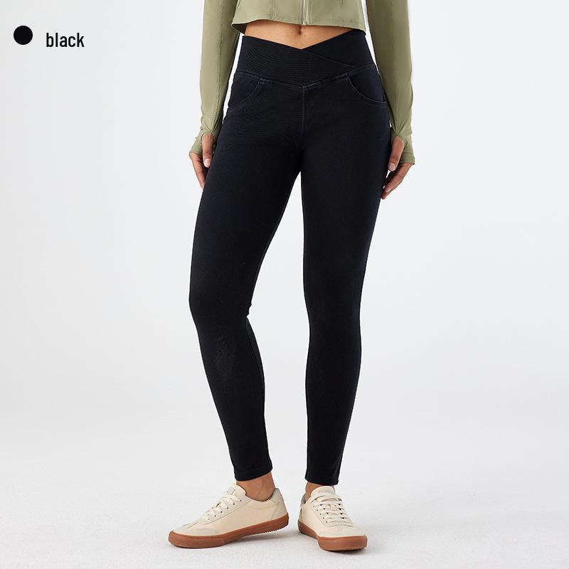 Women's High-Waist Butt-Lifting Denim Skinny Pants