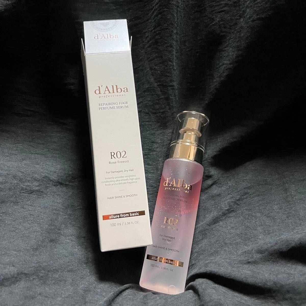 d Alba Professional Hair Perfume Serum Hair Mist 100ml r02 Rose Freesia Pink Mist