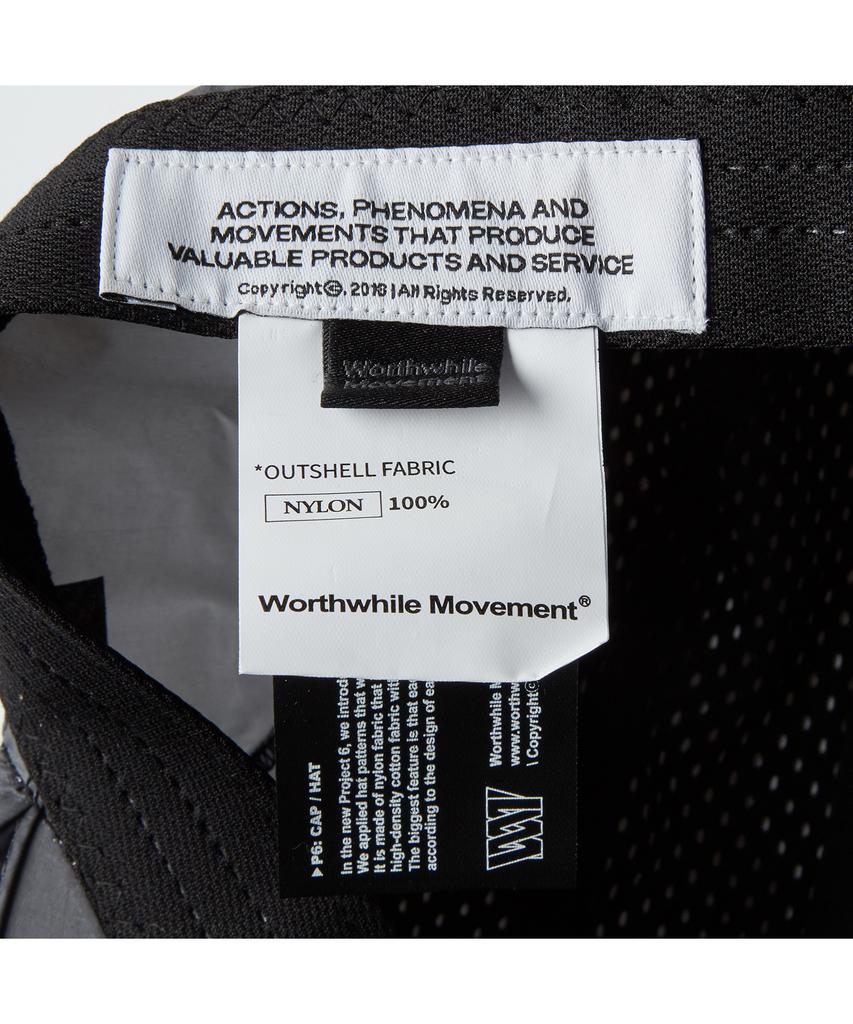 WORTHWHILE MOVEMENT Airstrip Cap (Steel Grey)