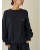 Atelier Logo Milano Rib Pullover 13WNT251063 DNVY [Emi] Women's