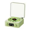 Portable CD Player Bluetooth Speaker Retro Turntable Speaker Support CD BT USB 3.5mm AUX Desktop CD Player for Phone Desktop PC