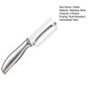 Fruits Vegetable Peeler Stainless Steel Blade Sugar Cane Peeler Rust-Resistant Dishwasher Safe Kitchen Tool for Peeling