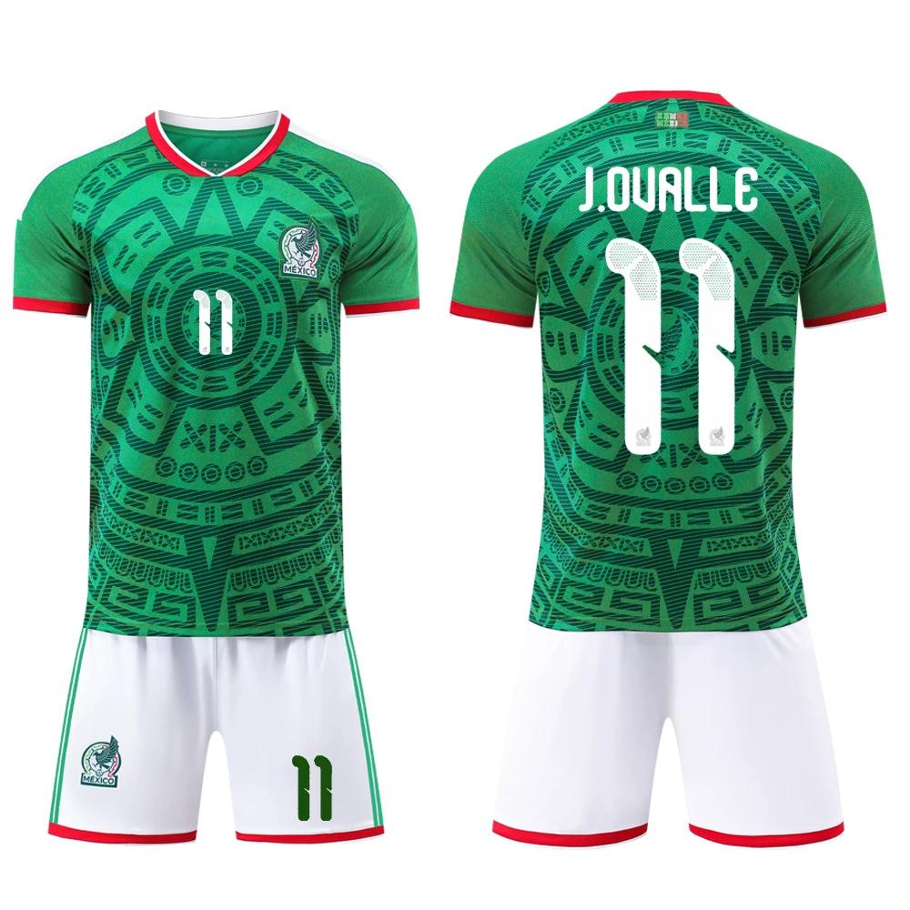 2026 Mexico Football Jerseys Green #11 16