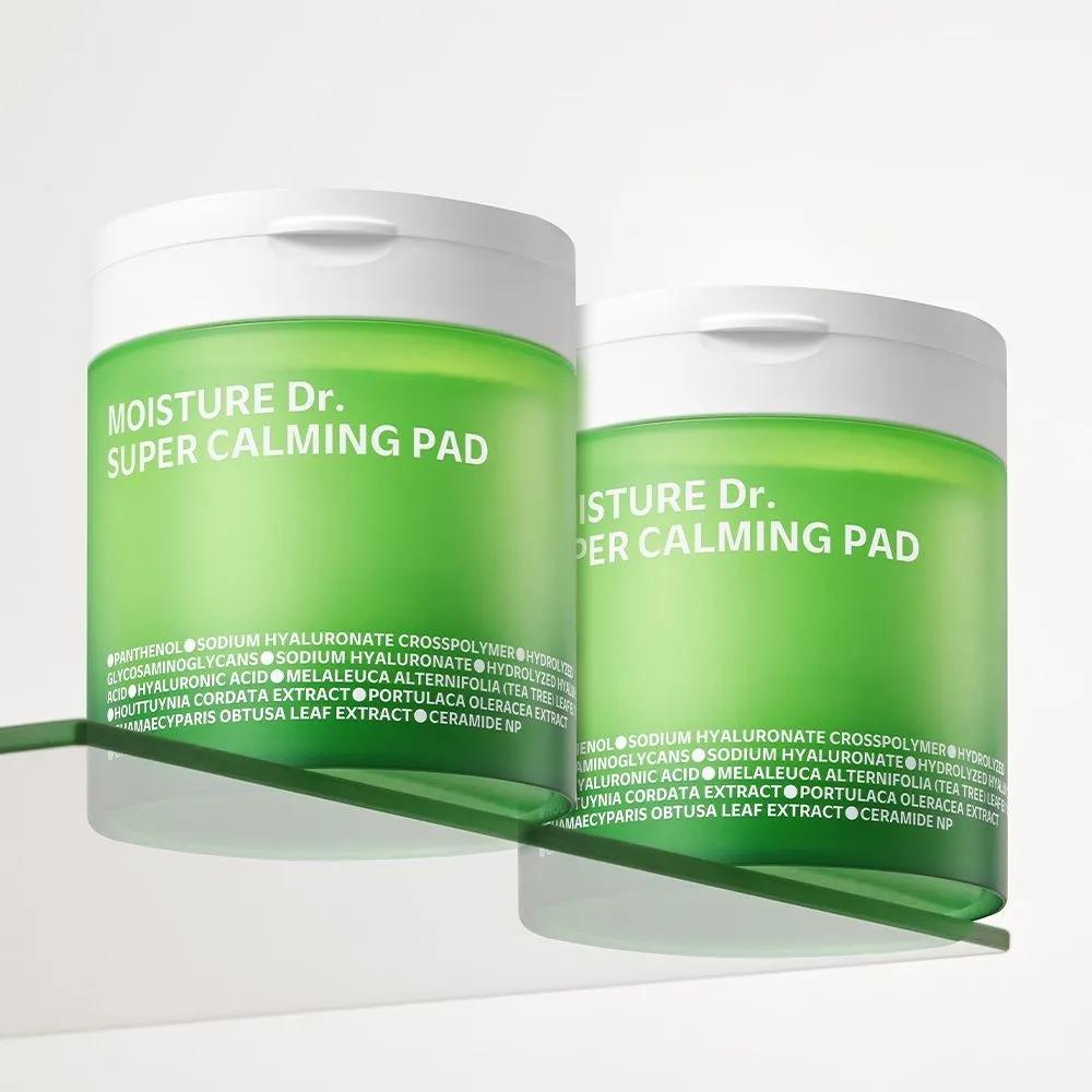 [Double / Total 120 Pads / Barrier Moisture Soothing] Moisture Doctor Super Calming Pad 170g (60 Pads)