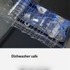 Transparent Glass Cooking Cup with Lids Food Storage Container Portable Fresh Keeping Bowl  Camping