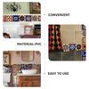 OATIPHO Moroccan Tile Set of Wallpaper Stickers for DIY Peelable Stickers, 10, 20x20cm, Waterproof, Heat-Resistant Kitchen, Bathroom, Toilet,