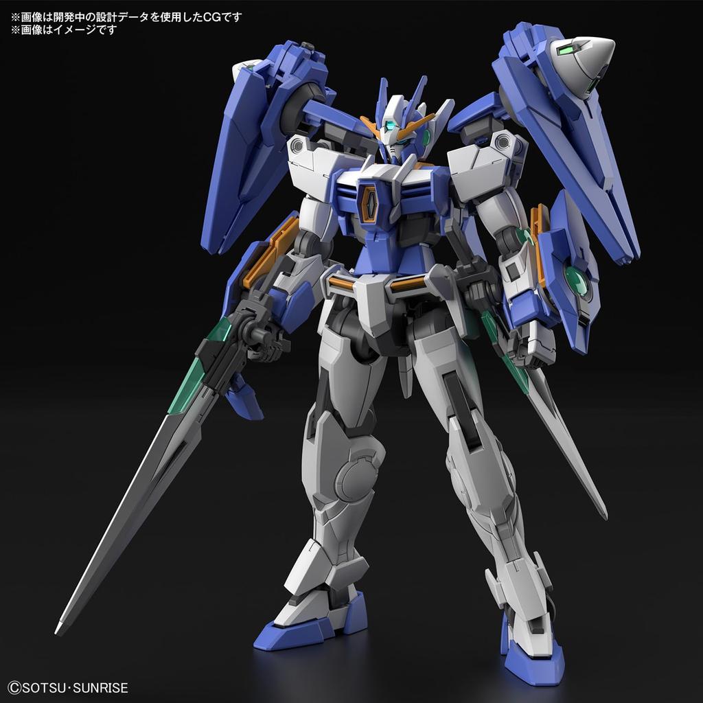 BANDAI SPIRITS HG Gundam Build Metaverse Gundam 00 Diver Arc Scale Plastic Model 1/144 Pre-Colored