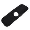 Sink Mat Drip Catcher   Guard Faucet Mat for Sinks Absorbent   Washable Counter Protector Drying Pad for Kitchen Bathroom RV Black