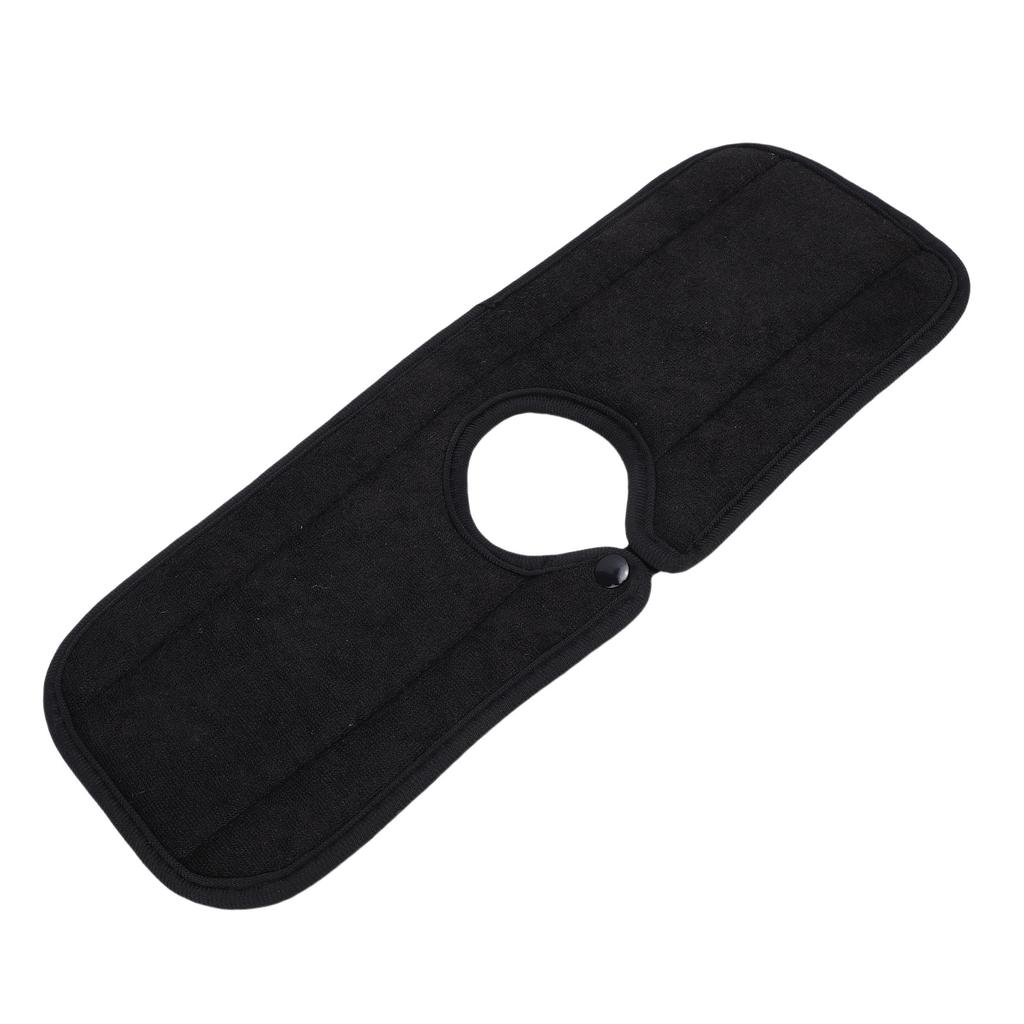 Sink Mat Drip Catcher Guard Faucet Mat for Sinks Absorbent Washable Counter Protector Drying Pad for Kitchen Bathroom RV Black