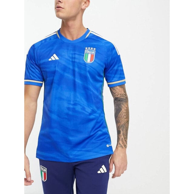 

Синяя домашняя футболка adidas Football Italy