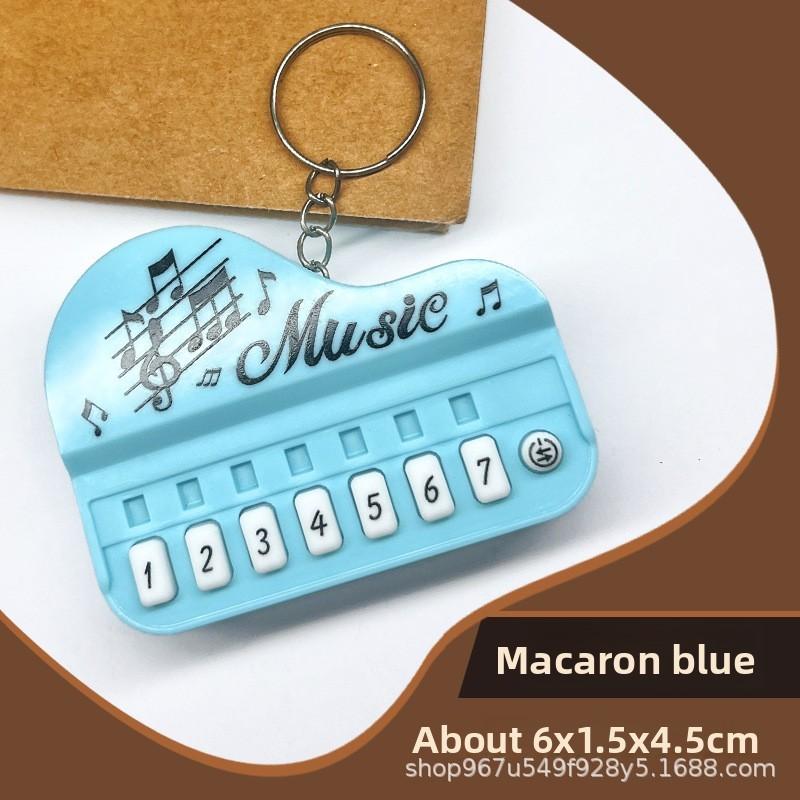 Electronic Piano Mini Keychain With Light And Music For Kids Creative Gift