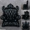 1/12 Dollhouse Low-back and High-back Sofa Set for 1/12 Bjd GSC Clay Man Obitsu 11 Doll House Furniture Accessories