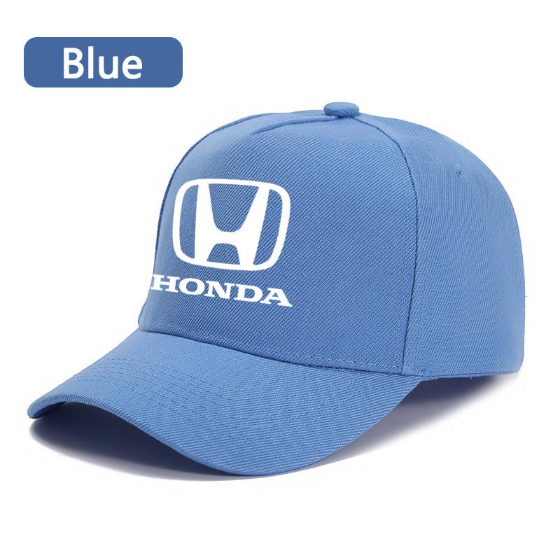 Leisure Fashion Car Logo Cotton Adjustable Baseball Hat for Honda Mugen Power Civic Accord CRV Hrv Jazz Auto Styling Accessories