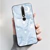 Custodia Per Nokia 6.1 6.1 Plus Custodia Antiurto Estetica Moda Cartone Animato Gatto Carino Nera Gomma Silicone Morbida Cover Bumper Alloggiamento